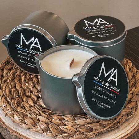 Bougie de massage